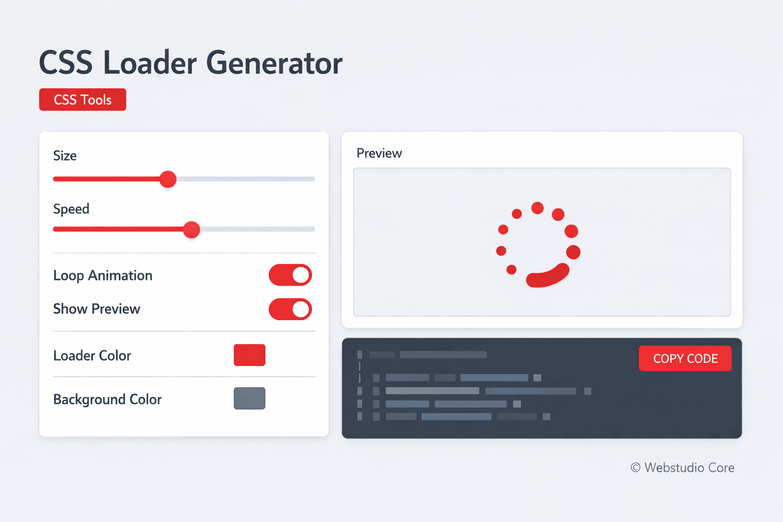 CSS Loader Generator