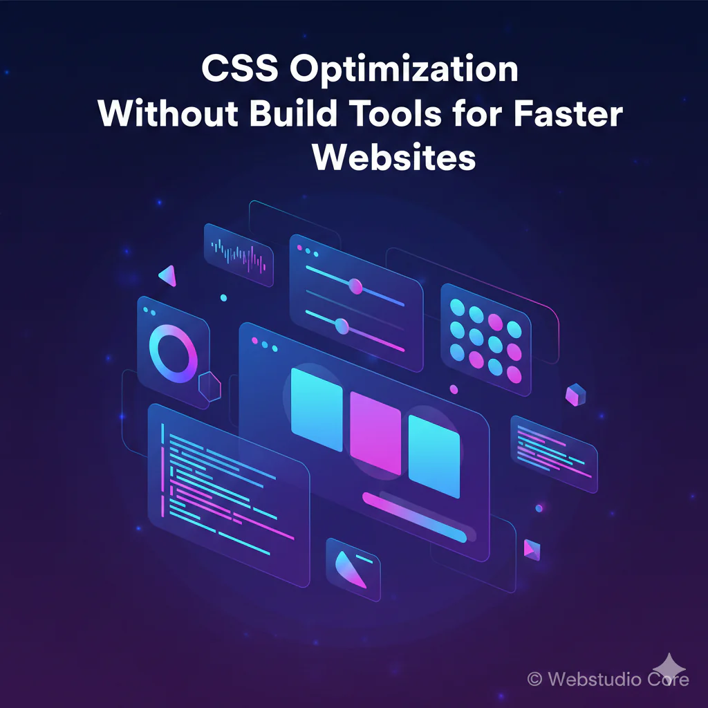 CSS Optimization Without Build Tools for Faster Websites